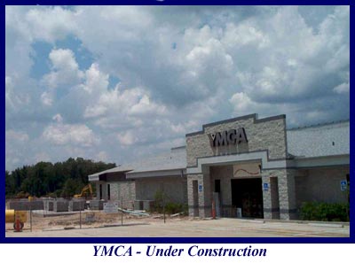 Pic of YMCA building under construction