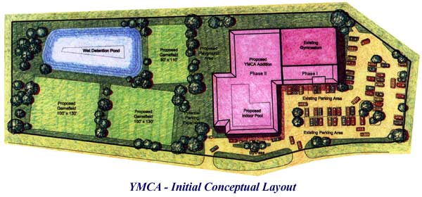 YMCA Conceptual Plan drawing